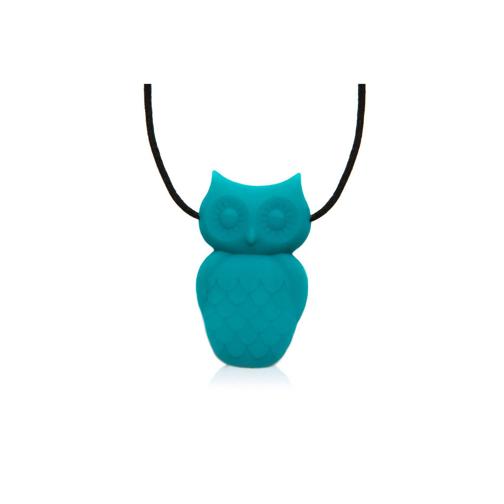 Jellystone Sensory Chew Pendant - Owl - Jellystone Designs - The Creative Toy Shop