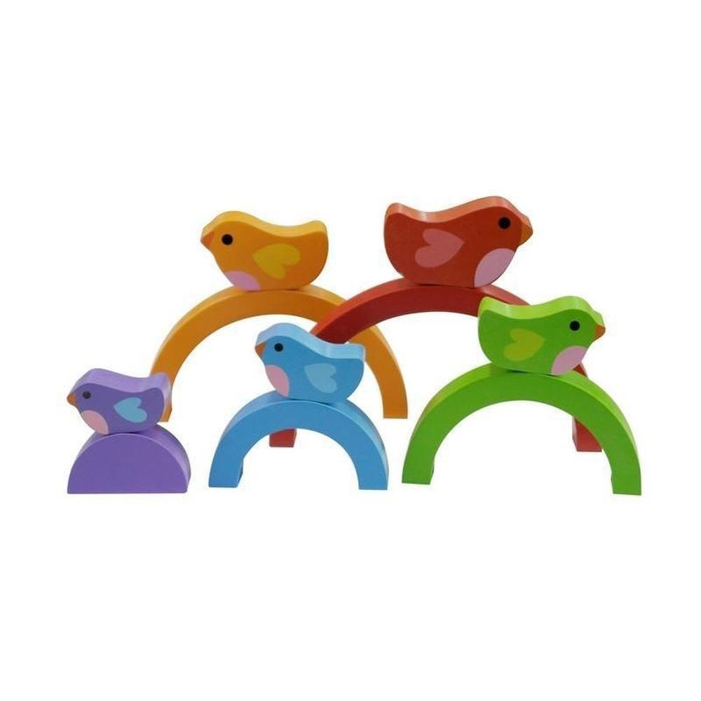 Kiddie Connect Bird and Rainbow Puzzle - Kiddie Connect - The Creative Toy Shop