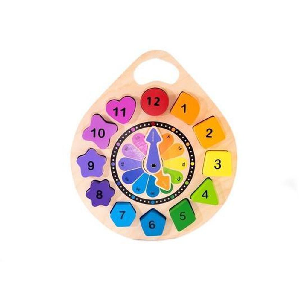 Kiddie Connect Clock Puzzle - Kiddie Connect - The Creative Toy Shop