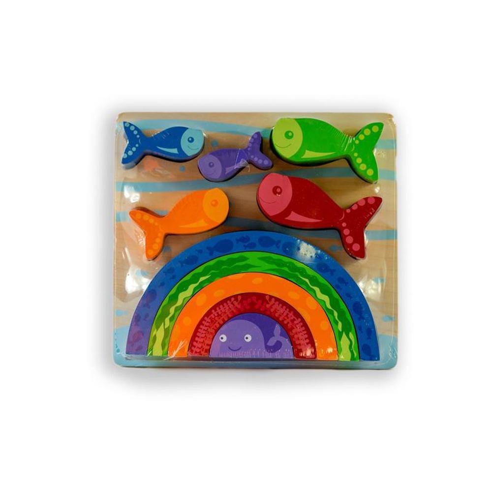 Kiddie Connect Fish and Rainbow - Kiddie Connect - The Creative Toy Shop