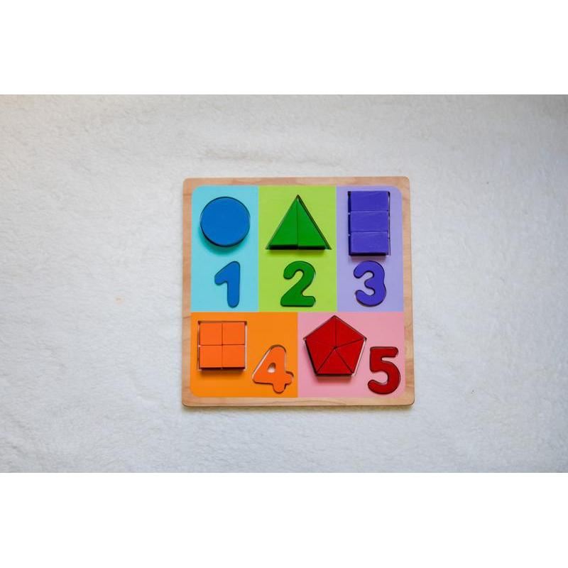 Kiddie Connect Fraction and Number Puzzle - Kiddie Connect - The Creative Toy Shop