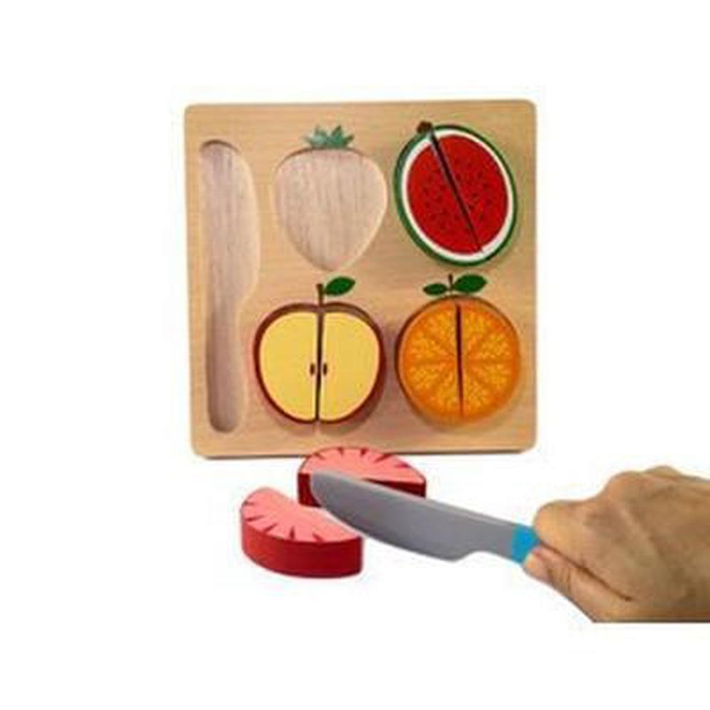Kiddie Connect Fruit Slicing Puzzle - Kiddie Connect - The Creative Toy Shop