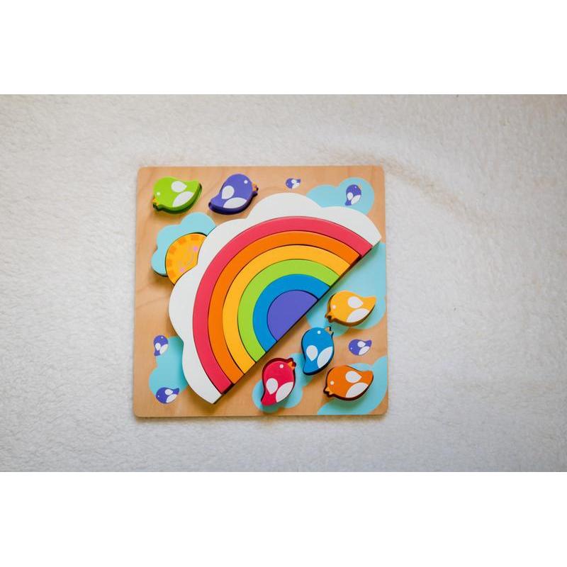 Kiddie Connect Large Sun and Rainbow Puzzle - Kiddie Connect - The Creative Toy Shop
