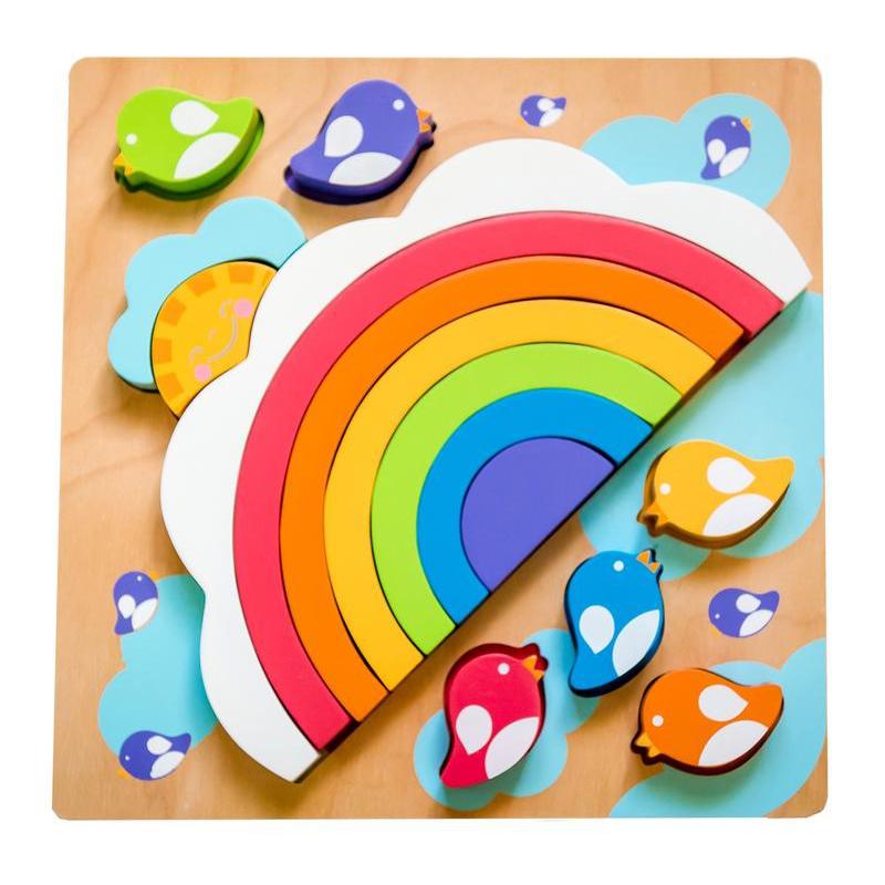 Kiddie Connect Large Sun and Rainbow Puzzle - Kiddie Connect - The Creative Toy Shop