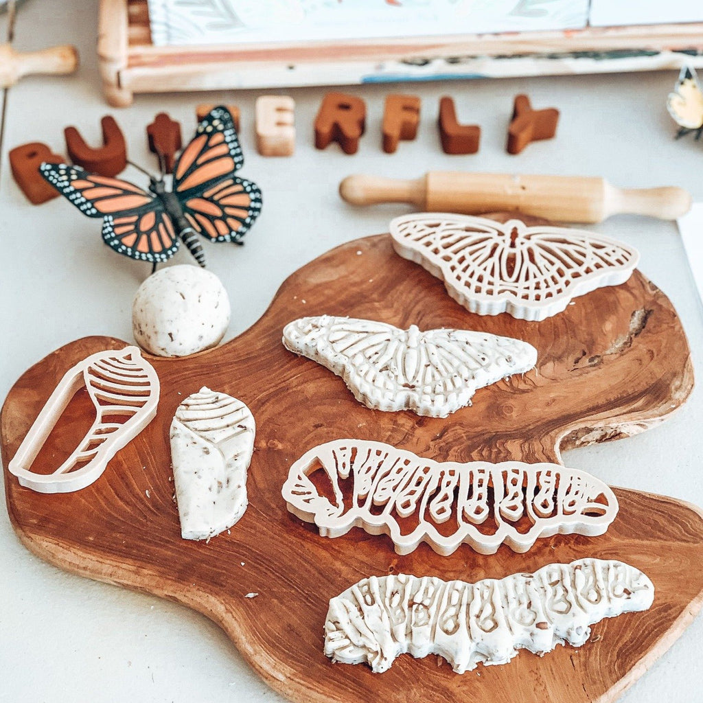 Kinfolk & Co Eco Cutter - Monarch Butterfly Life Cycle Eco Set - Kinfolk - The Creative Toy Shop