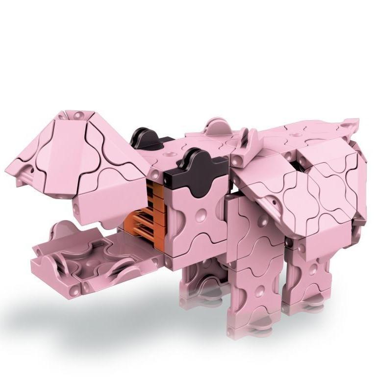 LaQ Animal World Mini Hippo - 1 Model, 88 Pieces-LaQ-The Creative Toy Shop