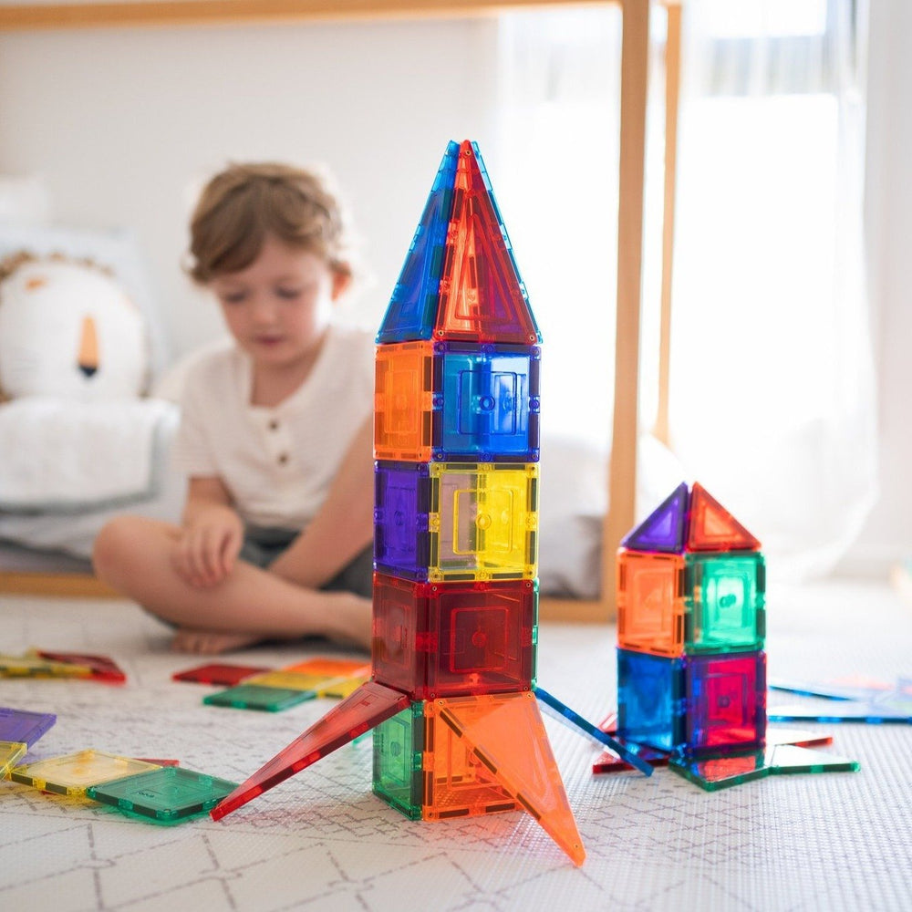 Learn & Grow Magnetic Tiles - 110 piece set - Learn & Grow - The Creative Toy Shop