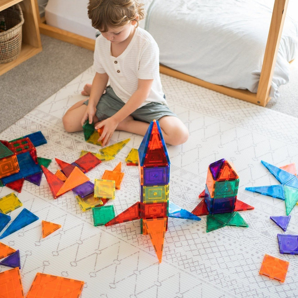 Learn & Grow Magnetic Tiles - 110 piece set - Learn & Grow - The Creative Toy Shop