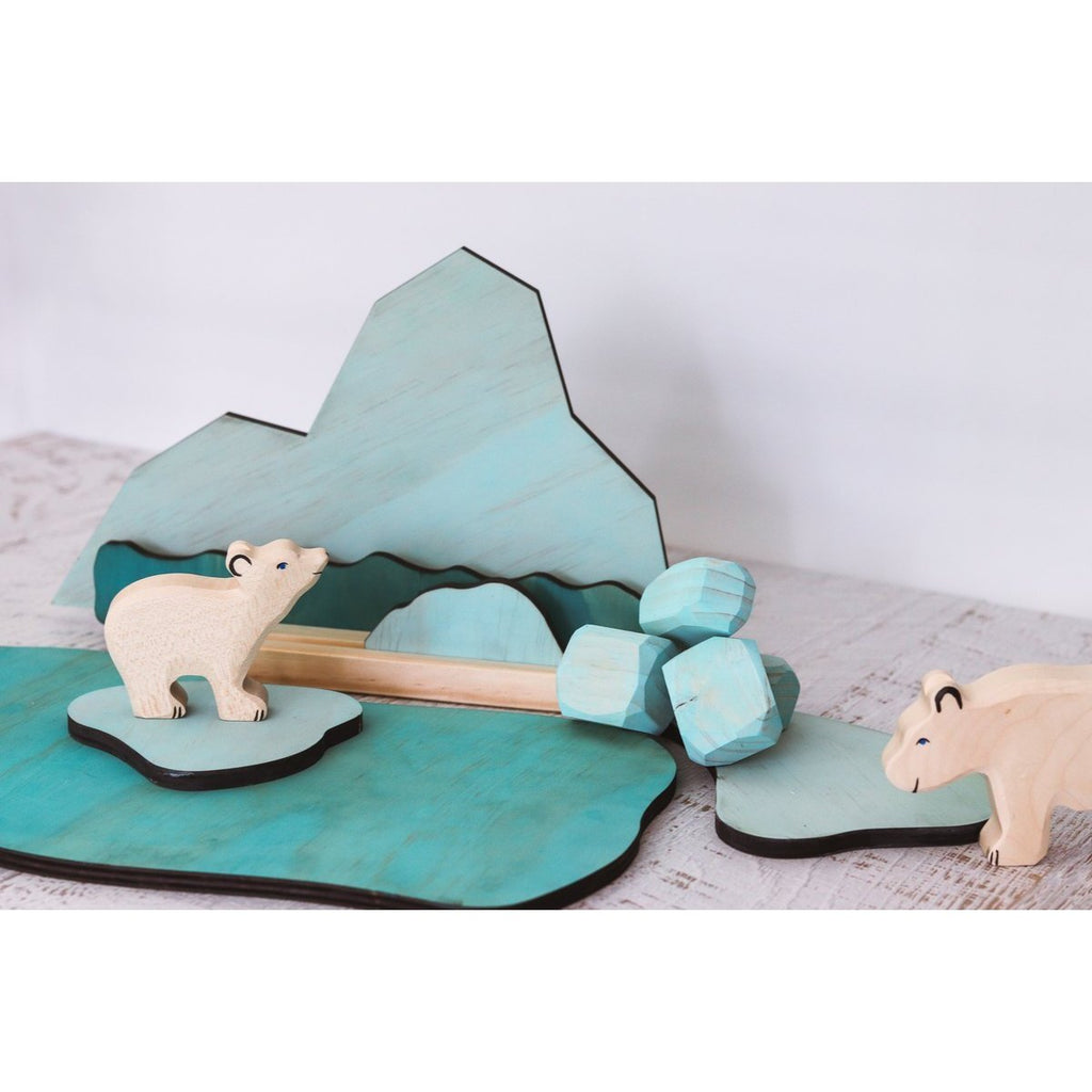 Let Them Play Story Scene - Iceberg - Let Them Play Toys - The Creative Toy Shop