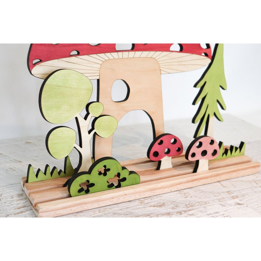 Let Them Play Story Scene - Large Mushroom House - Let Them Play Toys - The Creative Toy Shop