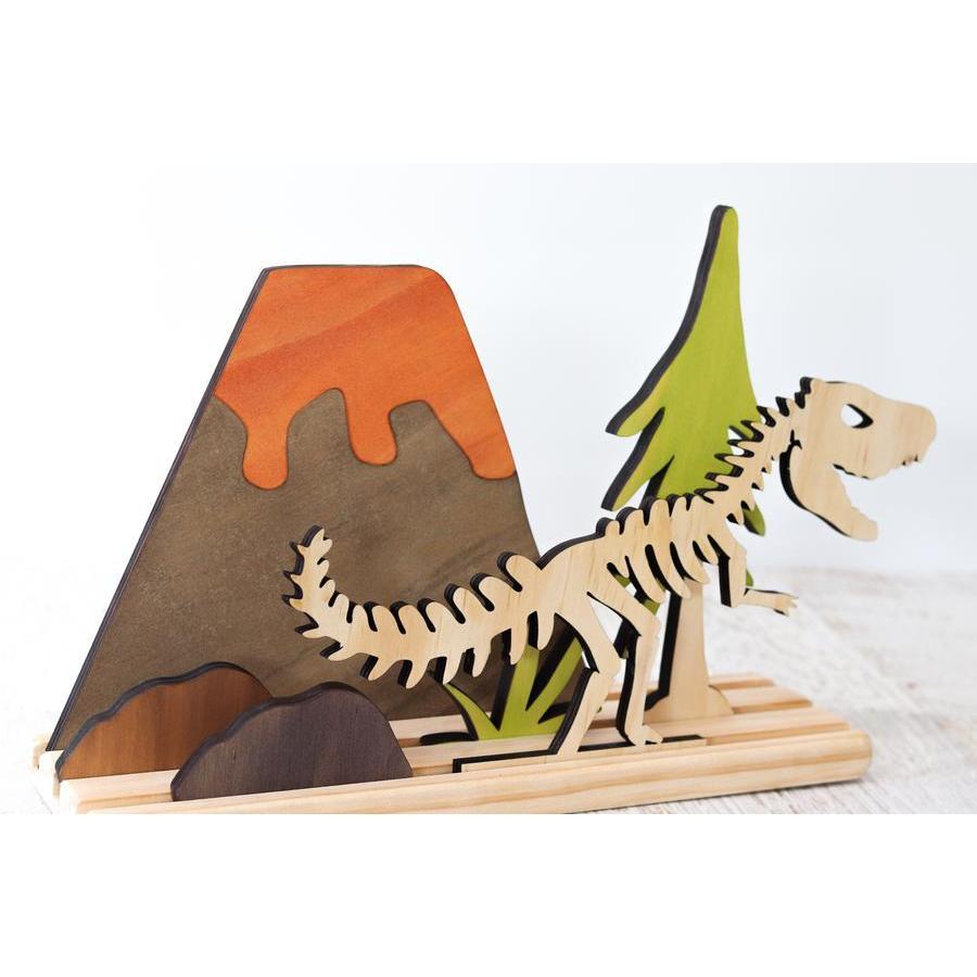 Let Them Play Story Scene - T-rex Dino - Let Them Play Toys - The Creative Toy Shop