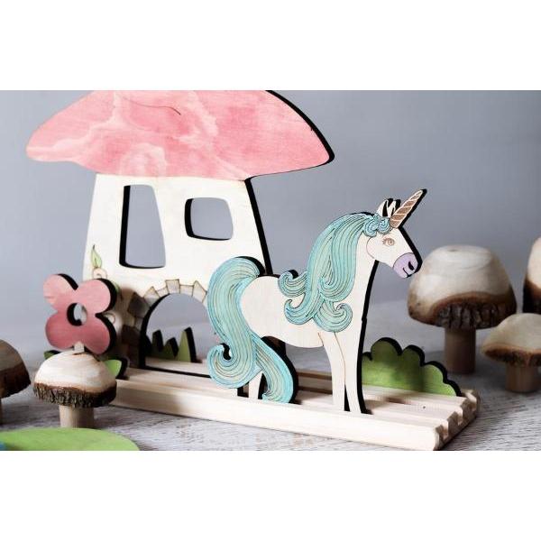 Let Them Play - Story Scene - Unicorn-Let Them Play Toys-The Creative Toy Shop