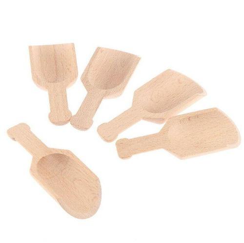 Loose Parts Play - Individual WIDE Wooden Scoop-The Creative Toy Shop-The Creative Toy Shop