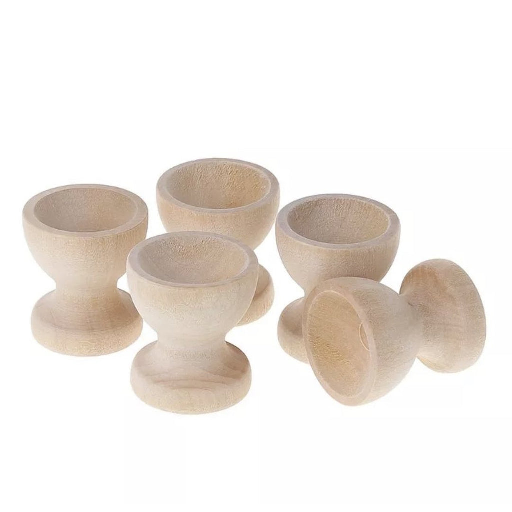 Loose Parts Play - Individual Wooden Egg Cup - The Creative Toy Shop - The Creative Toy Shop