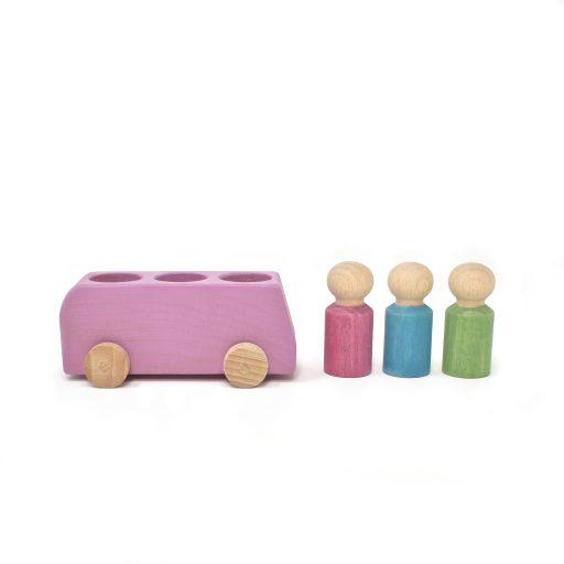 Lubulona - Bus Pink - Lubulona - The Creative Toy Shop