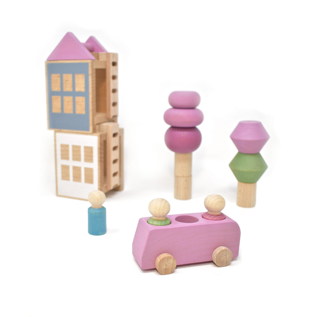 Lubulona - Bus Pink - Lubulona - The Creative Toy Shop