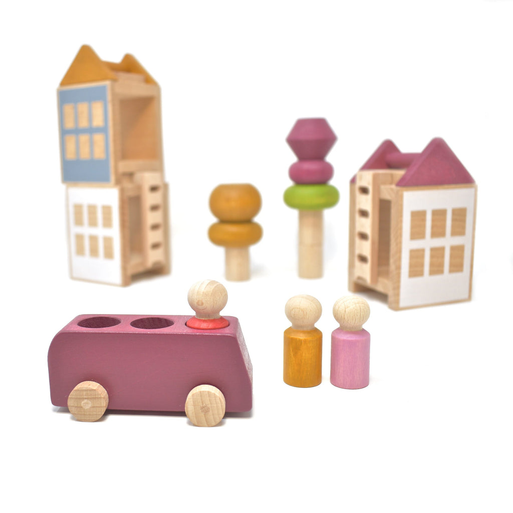 Lubulona - Bus Plum - Lubulona - The Creative Toy Shop