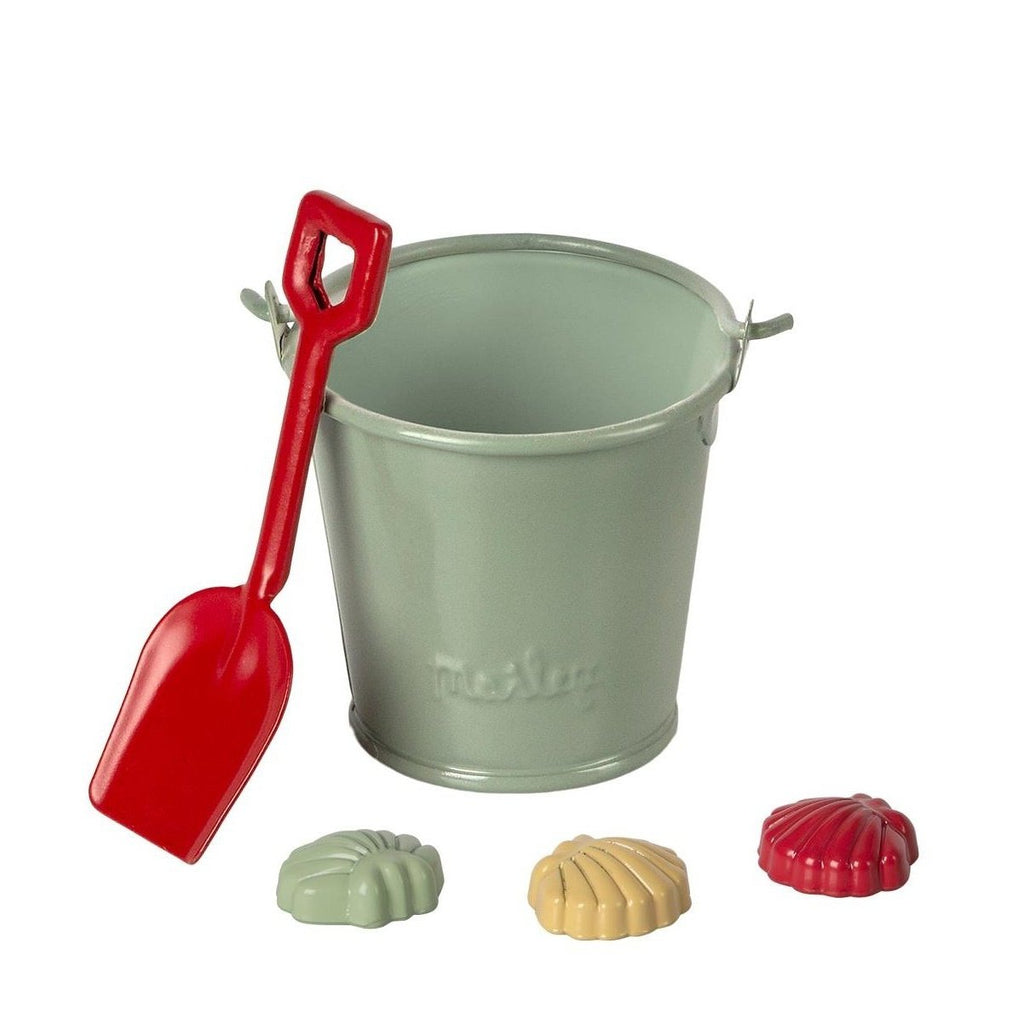 Maileg - Beach Set Shovel Bucket & Shells-Maileg-The Creative Toy Shop