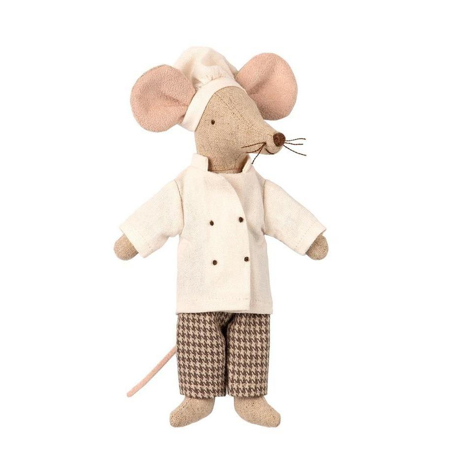 Maileg - Chef Clothes for Mouse-Maileg-The Creative Toy Shop