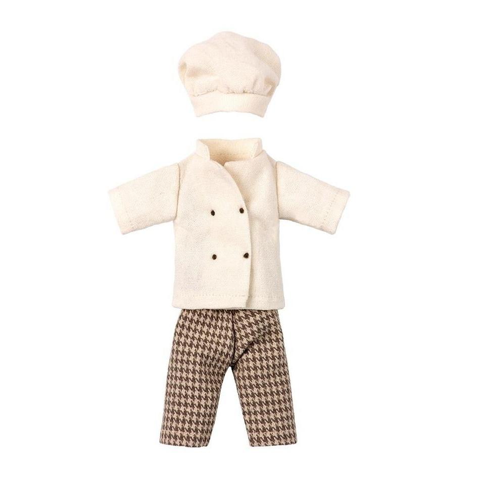 Maileg - Chef Clothes for Mouse-Maileg-The Creative Toy Shop