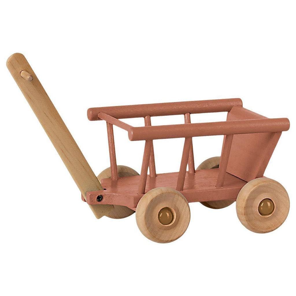 Maileg - Wagon Dusty Rose-Maileg-The Creative Toy Shop
