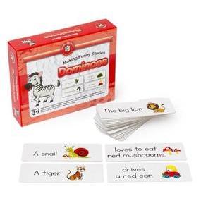 Making Funny Stories Dominos - Learning Can Be Fun - The Creative Toy Shop