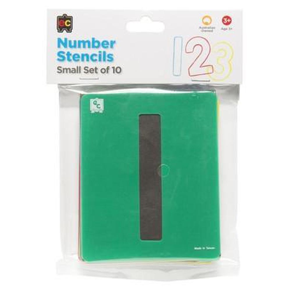 Number Stencils set of 10 - Educational Colours - The Creative Toy Shop