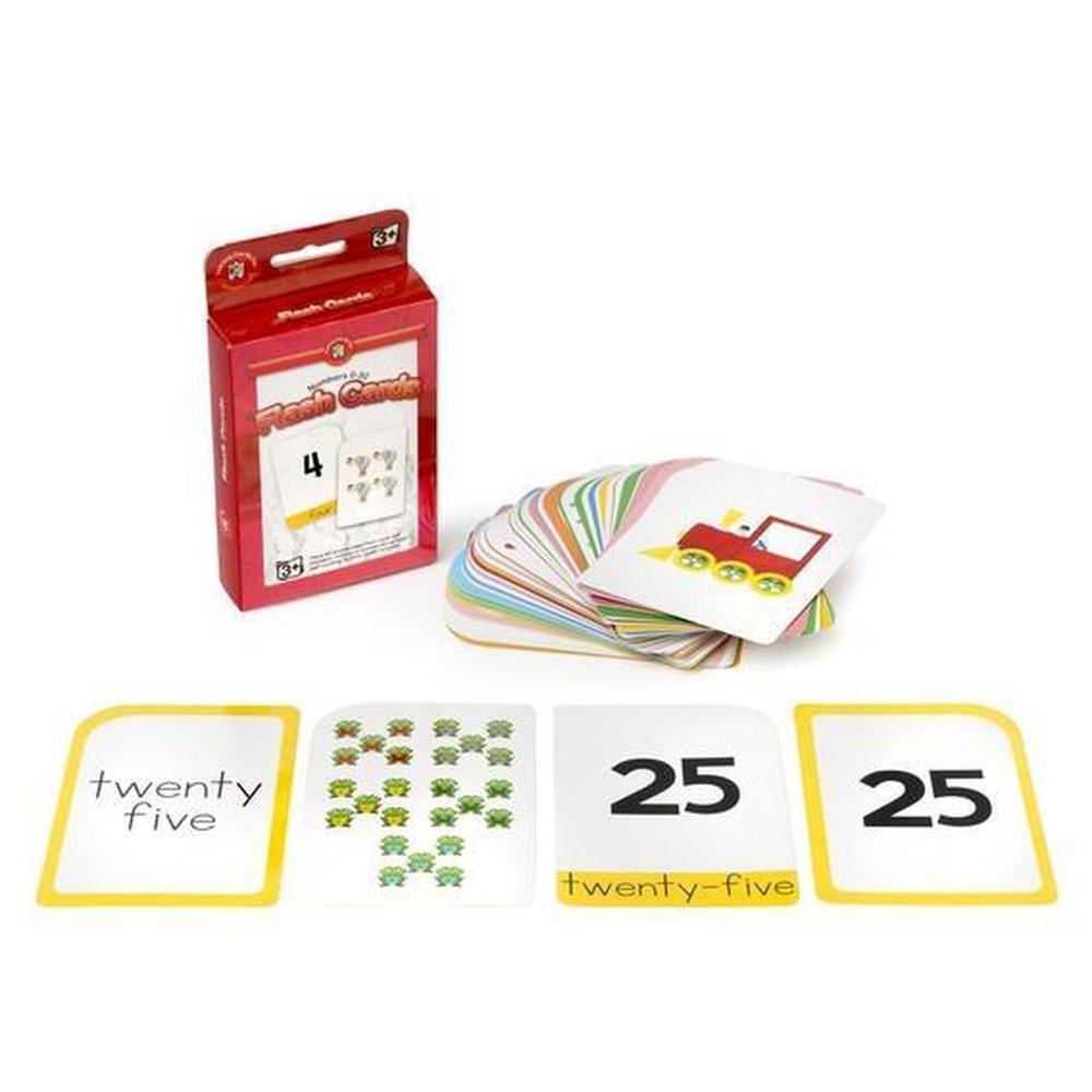 Numbers 0-30 Flashcards - Learning Can Be Fun - The Creative Toy Shop