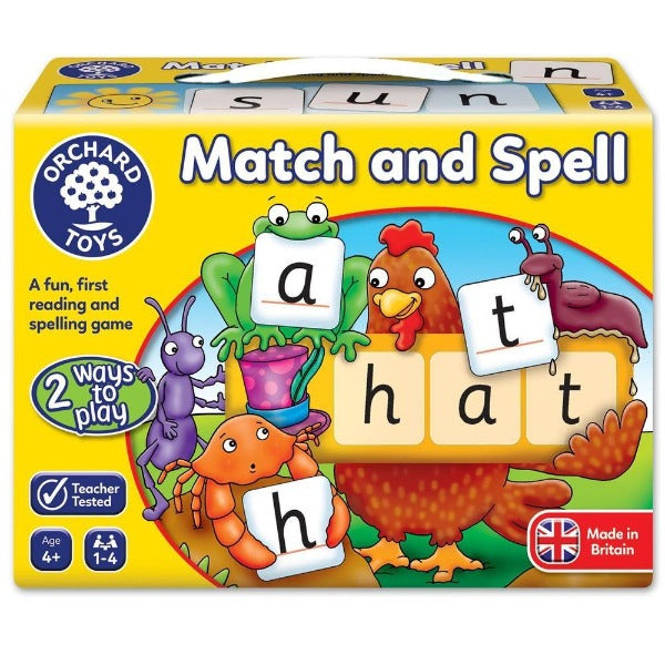 Orchard Game - Match And Spell - Orchard Toys - The Creative Toy Shop