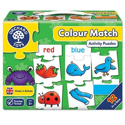Orchard Games - Colour Match 12pc - Orchard Toys - The Creative Toy Shop