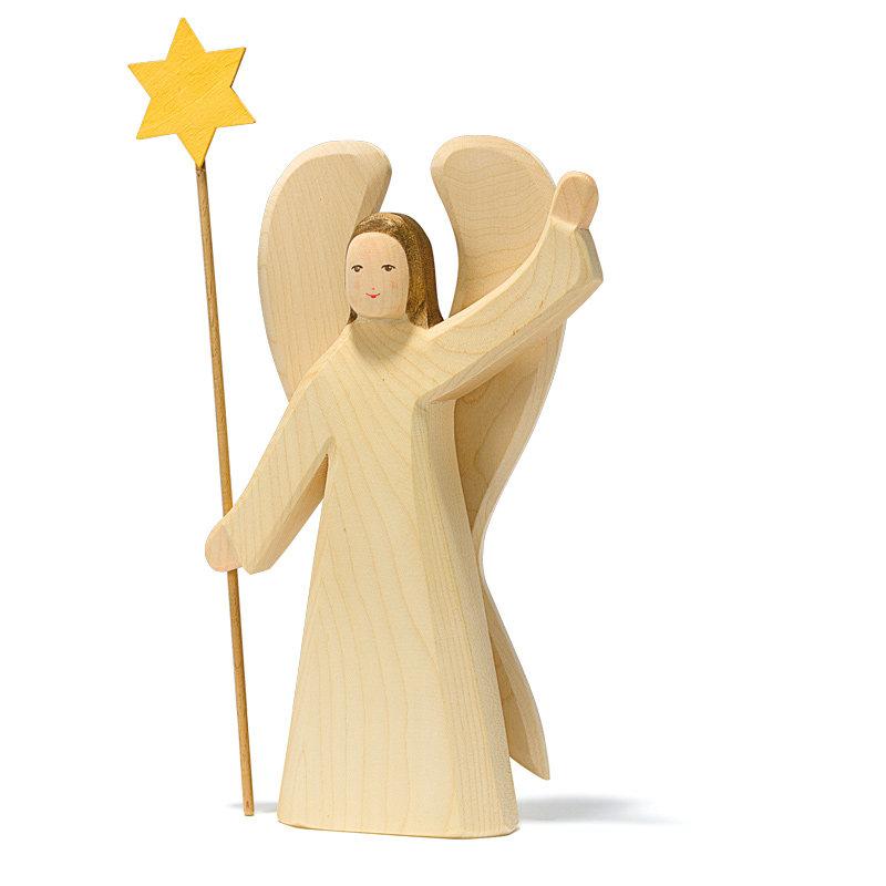 Ostheimer Angel Wooden with Star Large 2 piece - Ostheimer - The Creative Toy Shop