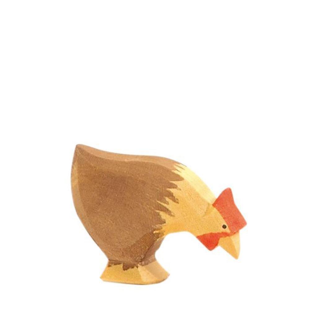 Ostheimer Chickens - Brown Picking Hen - Ostheimer - The Creative Toy Shop