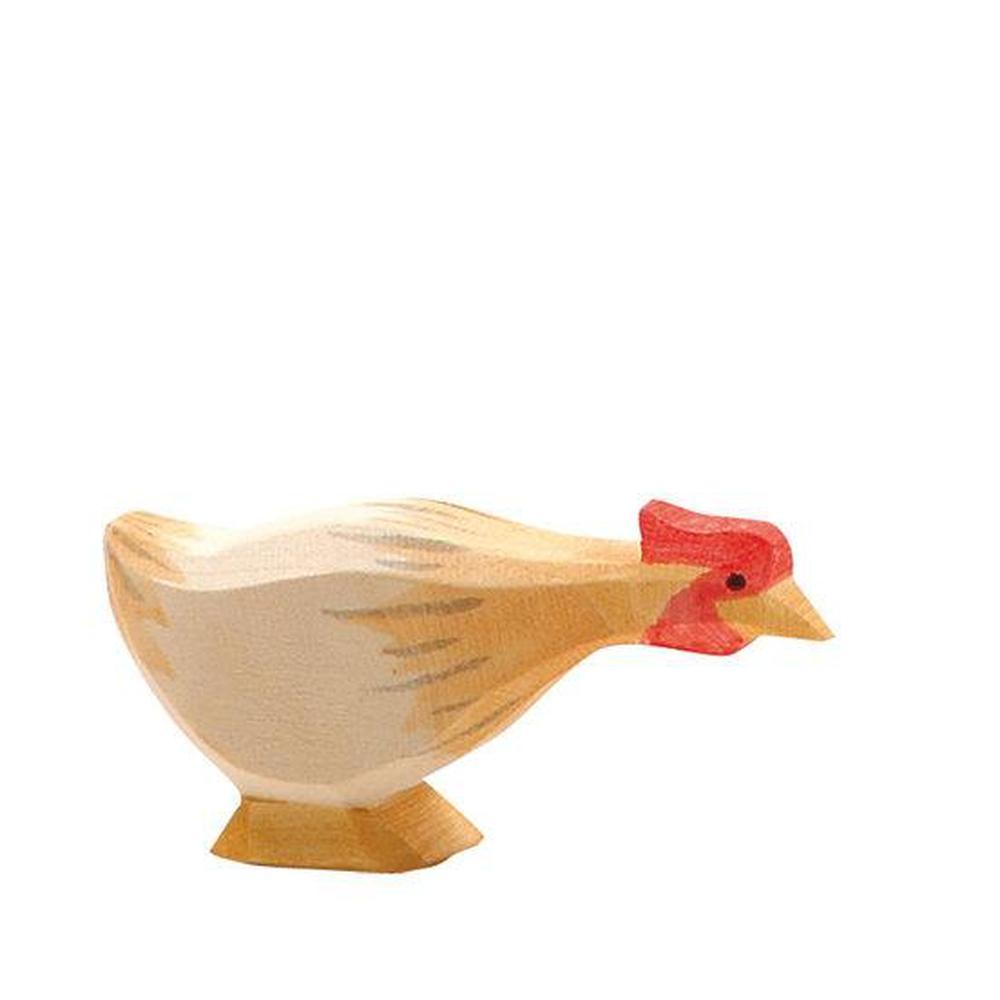 Ostheimer Chickens - Ochre Hen Long - Ostheimer - The Creative Toy Shop
