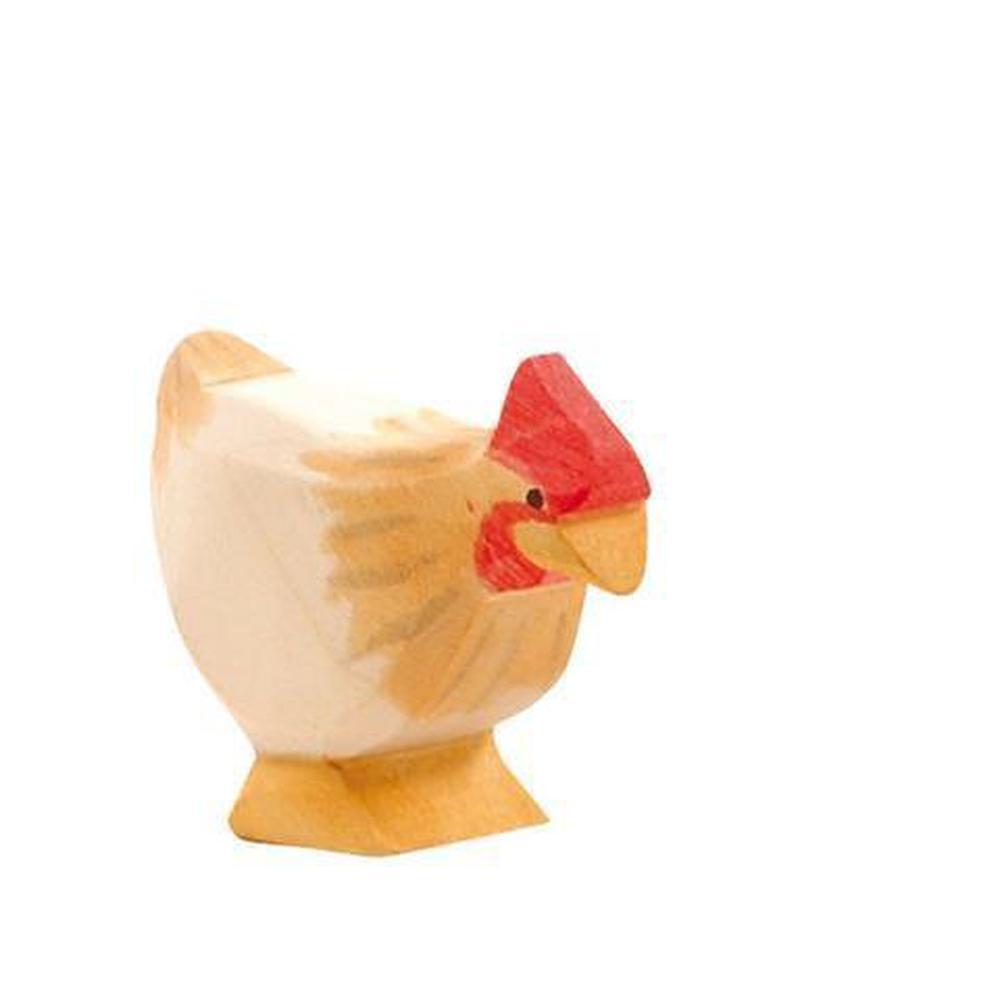 Ostheimer Chickens - Ochre Hen Standing - Ostheimer - The Creative Toy Shop
