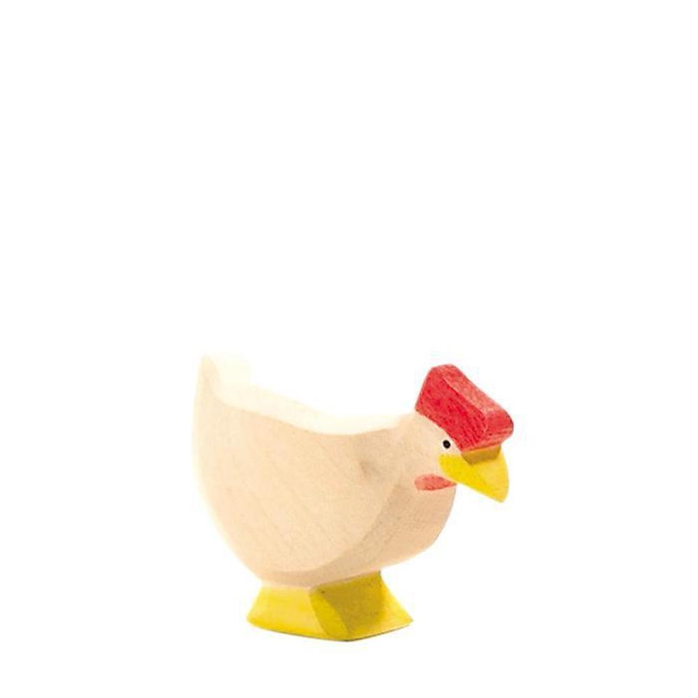 Ostheimer Chickens - White Hen Standing - Ostheimer - The Creative Toy Shop