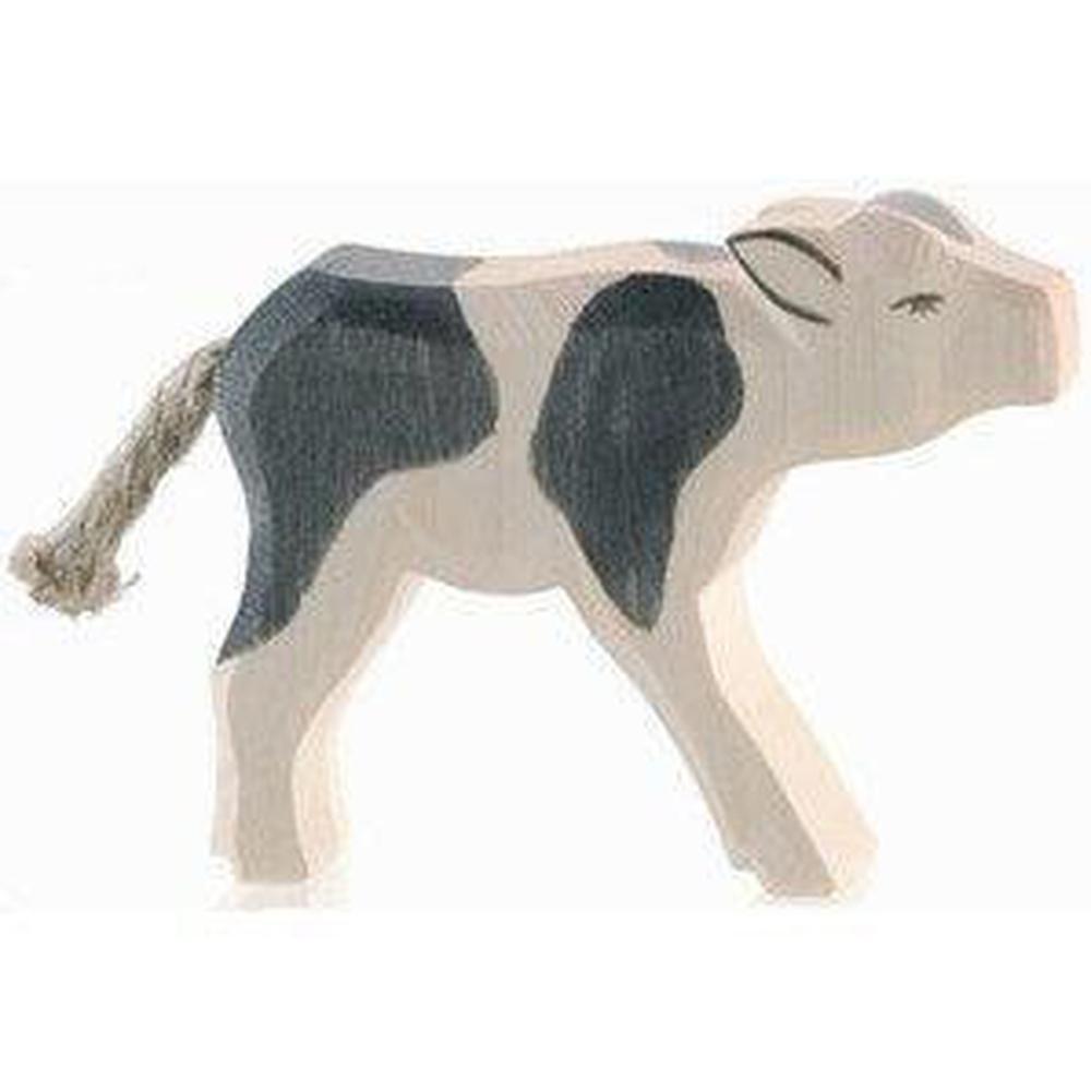 Ostheimer Cows - Black Calf Drinking - Ostheimer - The Creative Toy Shop