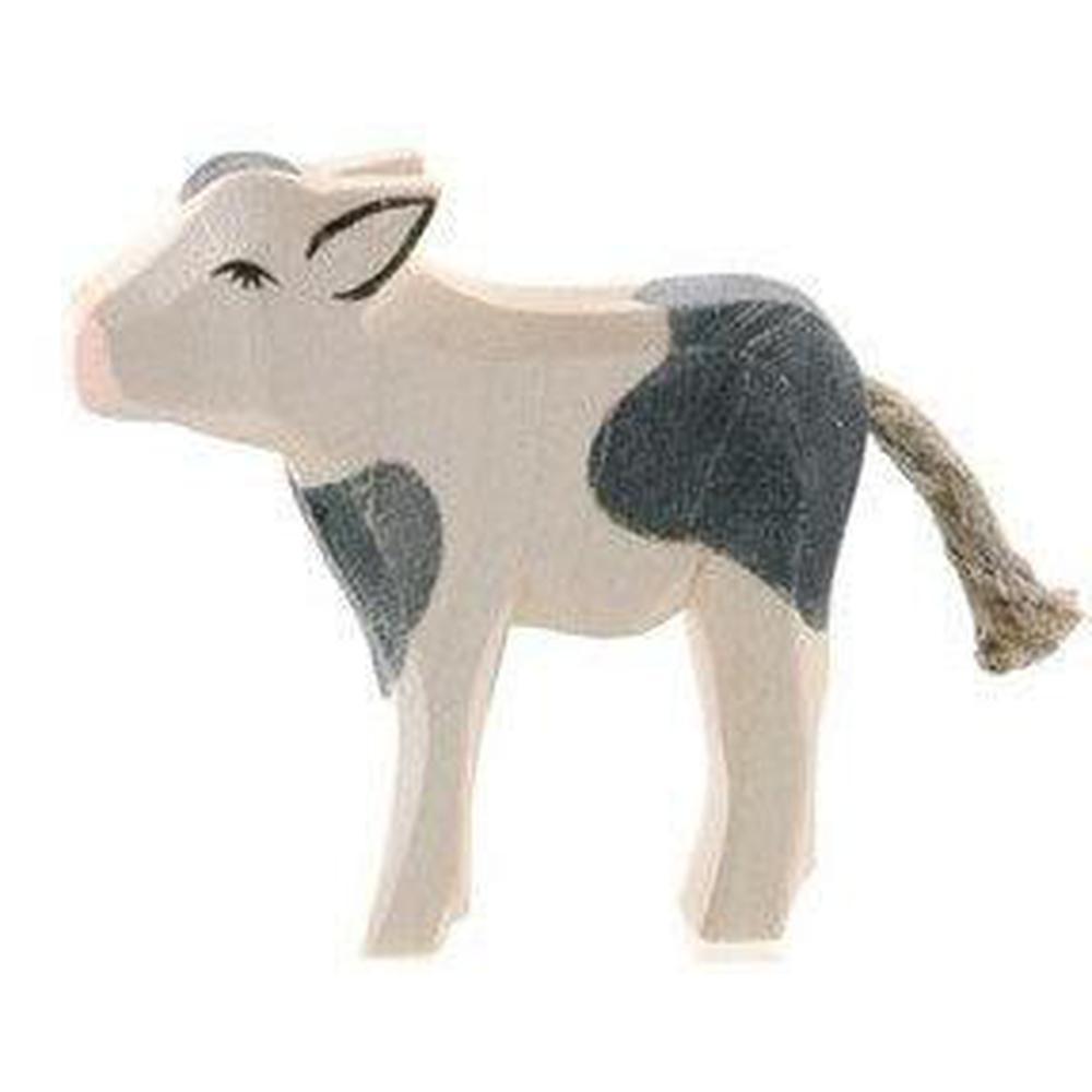 Ostheimer Cows - Black Calf Standing - Ostheimer - The Creative Toy Shop