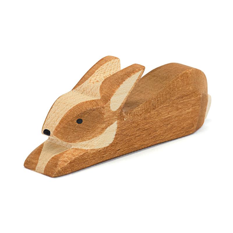 Ostheimer Spotted Rabbit Brown lying - Ostheimer - The Creative Toy Shop