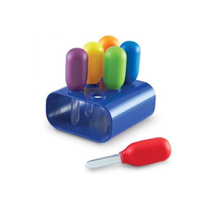 Primary Science Jumbo Eyedroppers with Stand - Edx Education - The Creative Toy Shop
