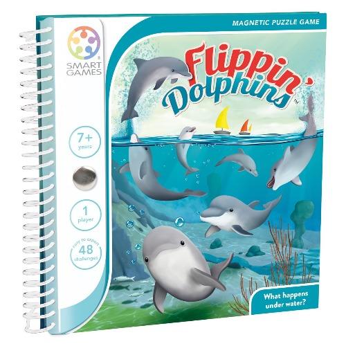 Smart Games - Flippin' Dolphins - Magnetic Travel Game