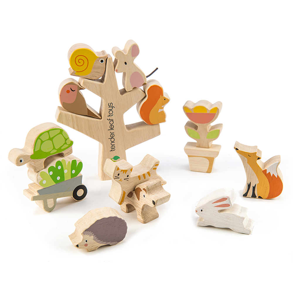 Tender Leaf Toys Stacking Garden Friends - Tender Leaf Toys - The Creative Toy Shop