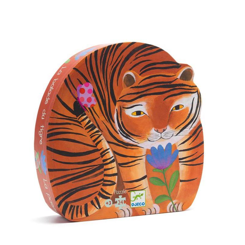 The Tiger's Walk Puzzle - DJECO - The Creative Toy Shop