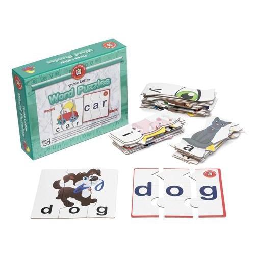 Three Letter Word Puzzles - Learning Can Be Fun - The Creative Toy Shop