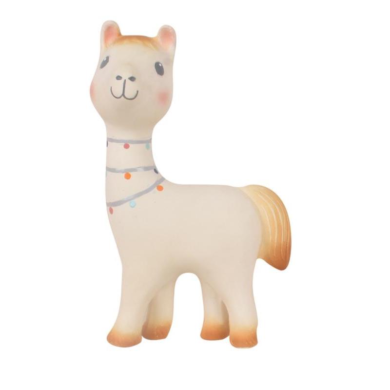 Tikiri - Lilith the Llama Natural Rubber Rattle Toy - Tikiri - The Creative Toy Shop