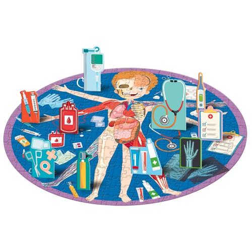 Travel, Learn and Explore - All About the Body - Sassi Puzzles - The Creative Toy Shop