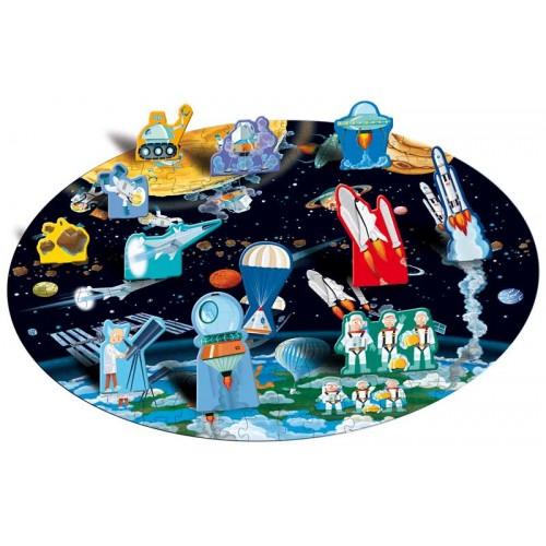 Travel, Learn and Explore - From Earth to the Moon - Sassi Puzzles - The Creative Toy Shop