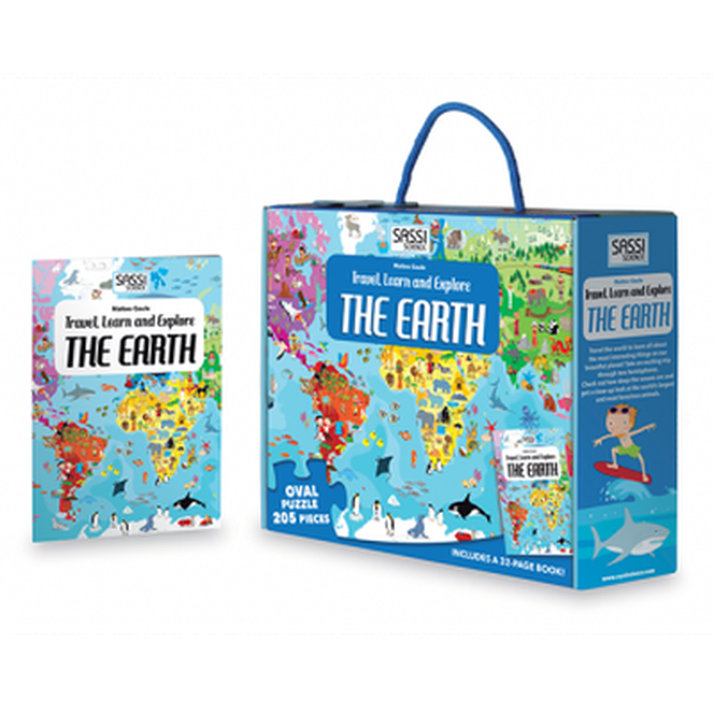 Sassi Puzzle & Book Set The Earth The Creative Toy Shop