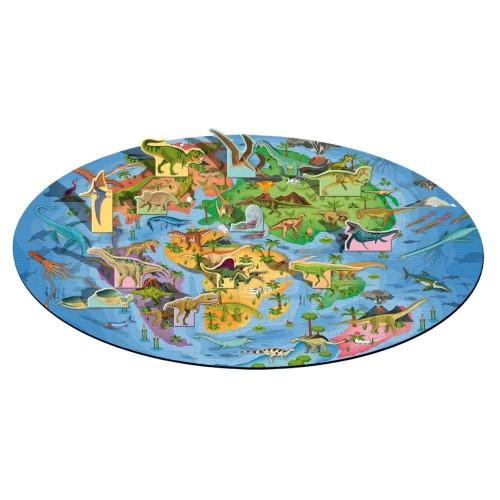 Travel, Learn and Explore - The World of Dinosaurs - Sassi Puzzles - The Creative Toy Shop