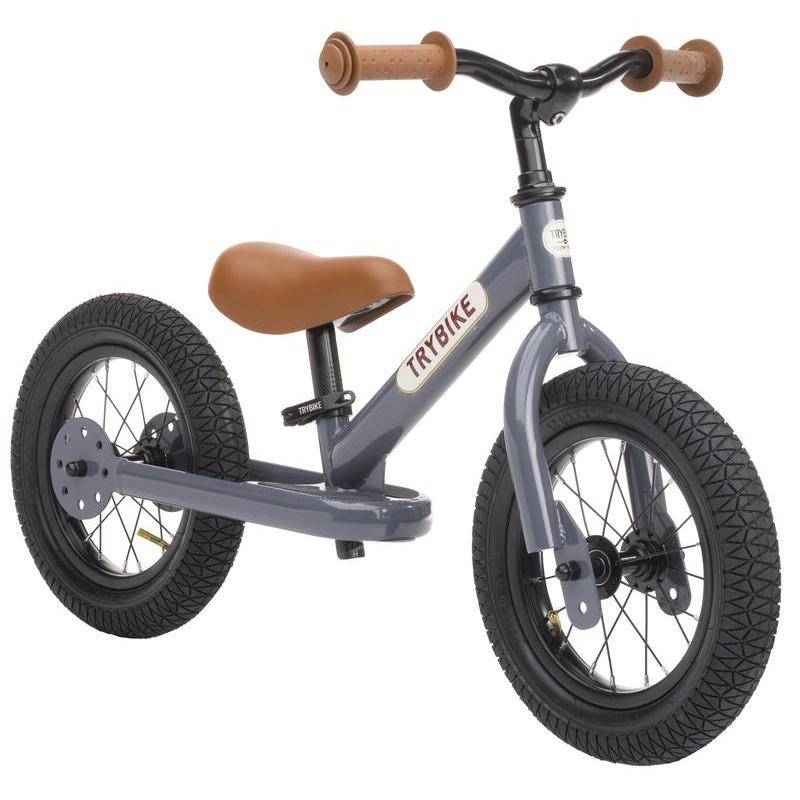 Trybike Grey Trybike, Brown Seat and Grips - Trybike - The Creative Toy Shop