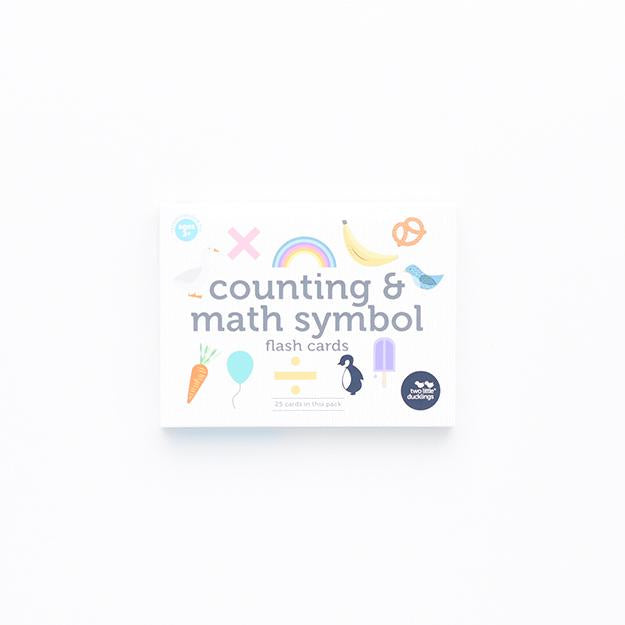 Two Little Ducklings - Counting and Math Symbol Flash Cards - Two Little Ducklings - The Creative Toy Shop
